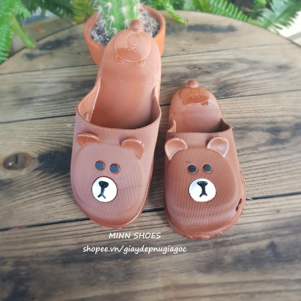 Sục gấu BROWN êm mềm siêu dẻo