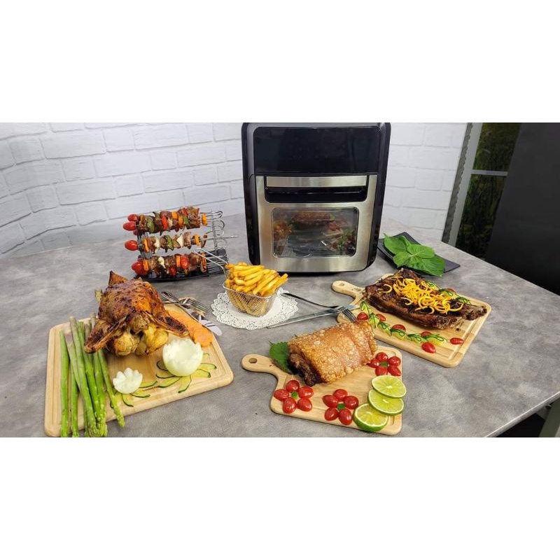 Lò chiên không dầu kết hợp Lò nướng Magic Eco M12 (BH 24 tháng]