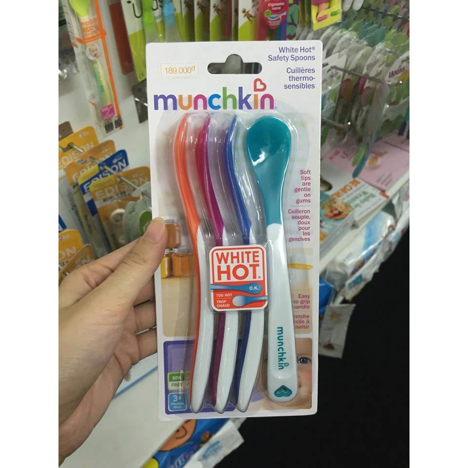 THÌA BÁO NÓNG MUNCHKIN (TÁCH SET)