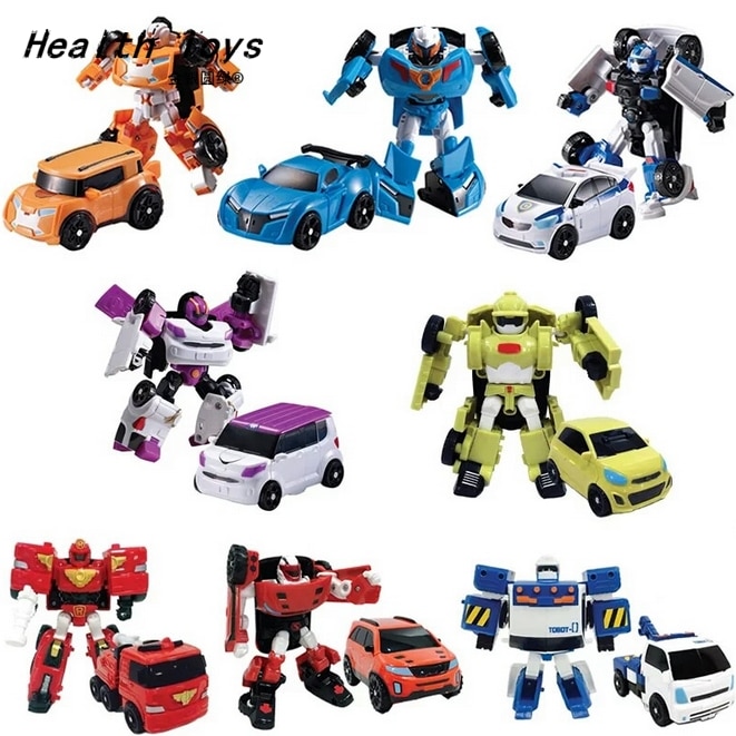 Robot có thể biến đổi hình dạng Coolplay New Arrival Classic Transformation Plastic Robot Cars Action & Toy Figures Kids Education Toy Gifts