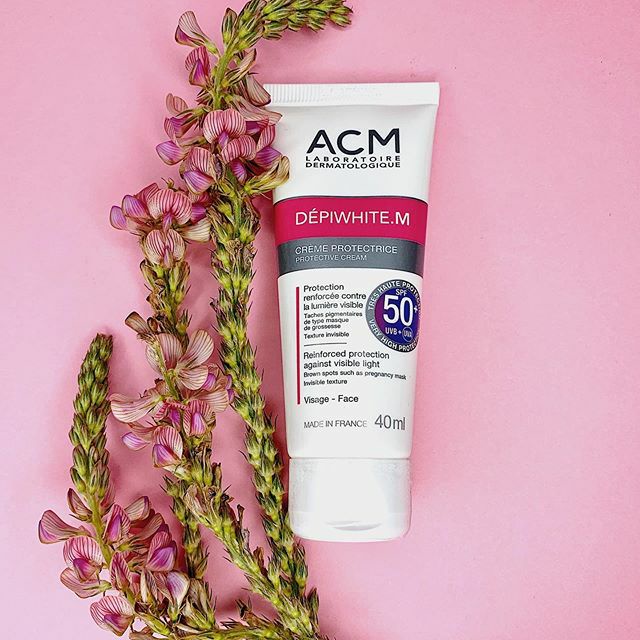 Kem chống nắng giảm thâm nám &amp; sạm da ACM Depiwhite M Protective Cream SPF50+ 40ml