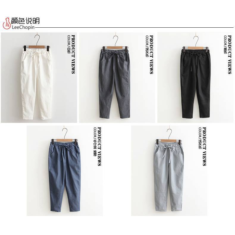 (Sẵn) Quần baggy cạp chun chất có co giãn cực đẹp | BigBuy360 - bigbuy360.vn