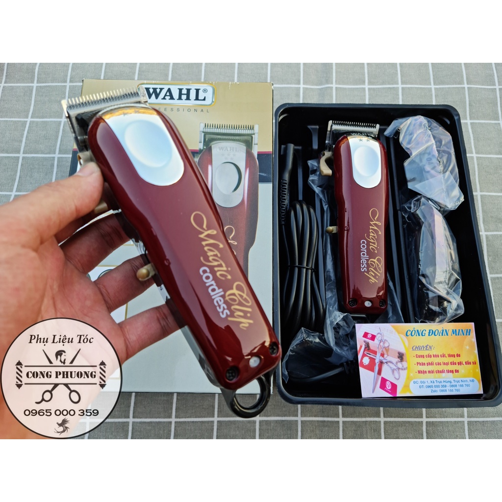 Tông đơ cắt tóc magic T7-Dùng thử - Bảo Hành 6 Tháng - Lỗi 1 Đổi 1 - Công Phượng