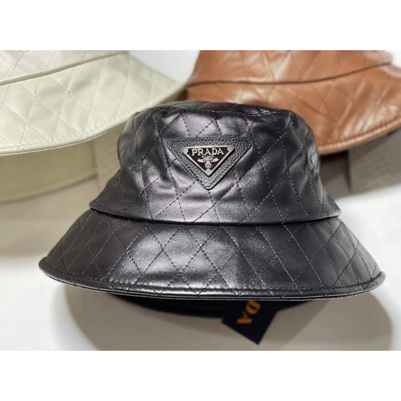 MŨ BUCKET VÀNH CHẤT DA CAO CẤP  - NÓN TAI BÈO XỊN P.R.A
