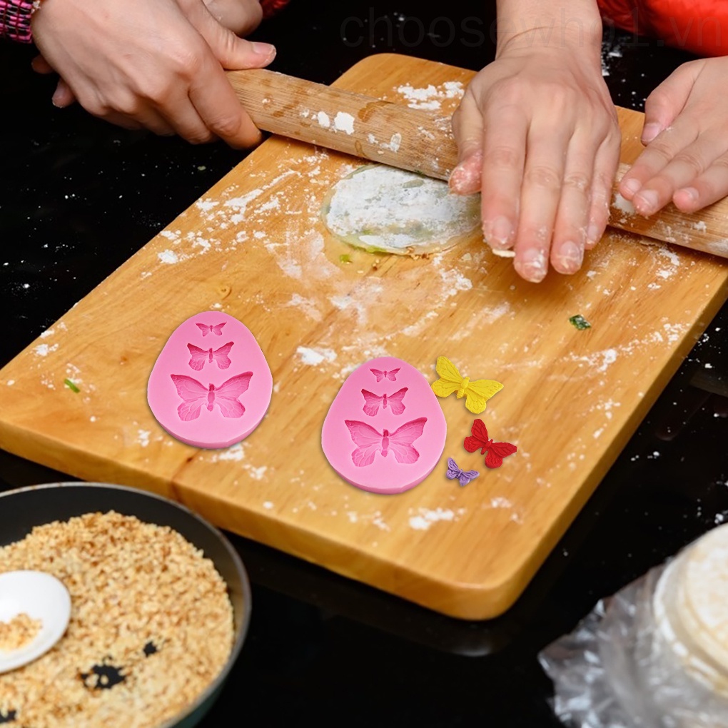 Khuôn Silicone Làm Bánh Hình Cầu Vồng Đáng Yêu