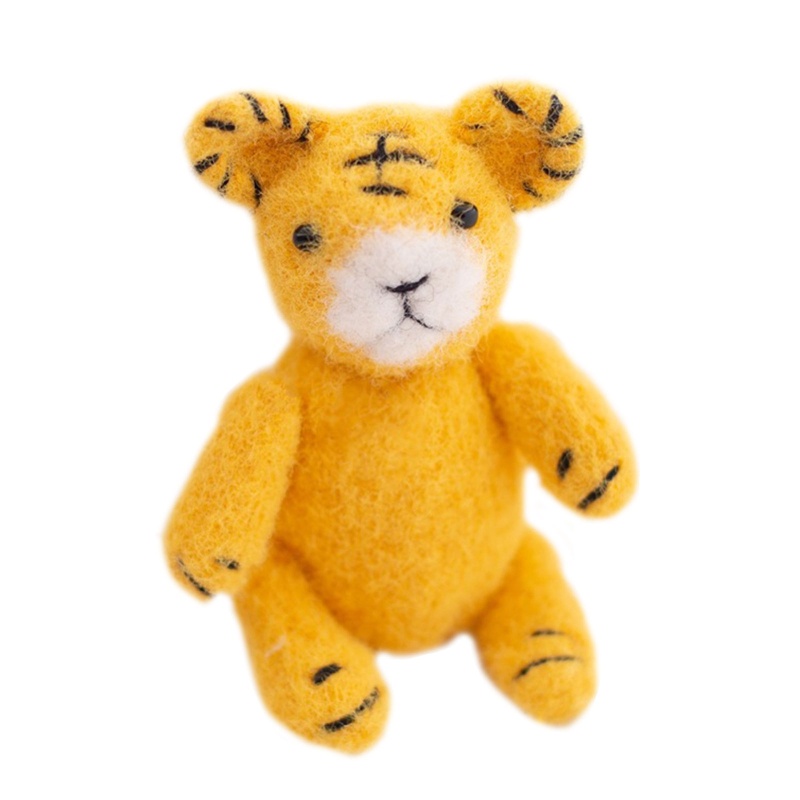 Bộ Áo Liền Quần Hình Chú Hổ Dễ Thương Dùng Chụp Ảnh Cho Bé Sơ Sinh