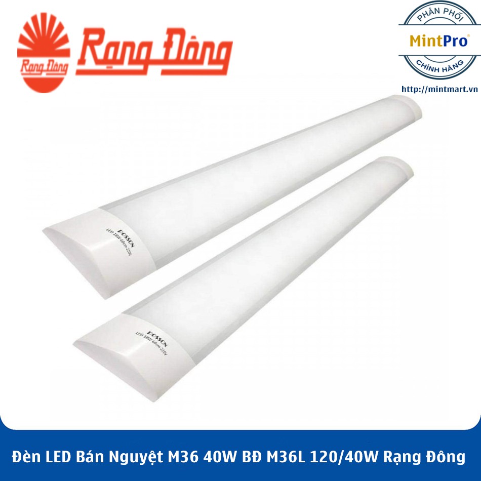 Đèn LED Bán Nguyệt M36 40W BĐ M36L 120/40W Rạng Đông - Hàng Chính Hãng