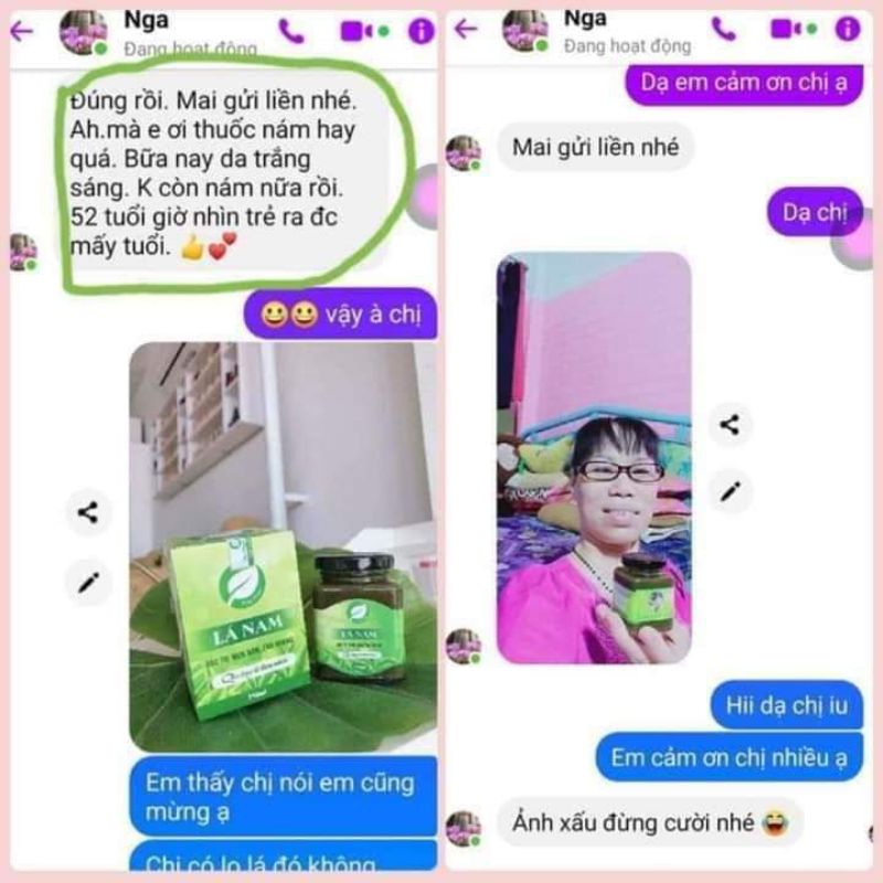 Combo 2h cao lá nam