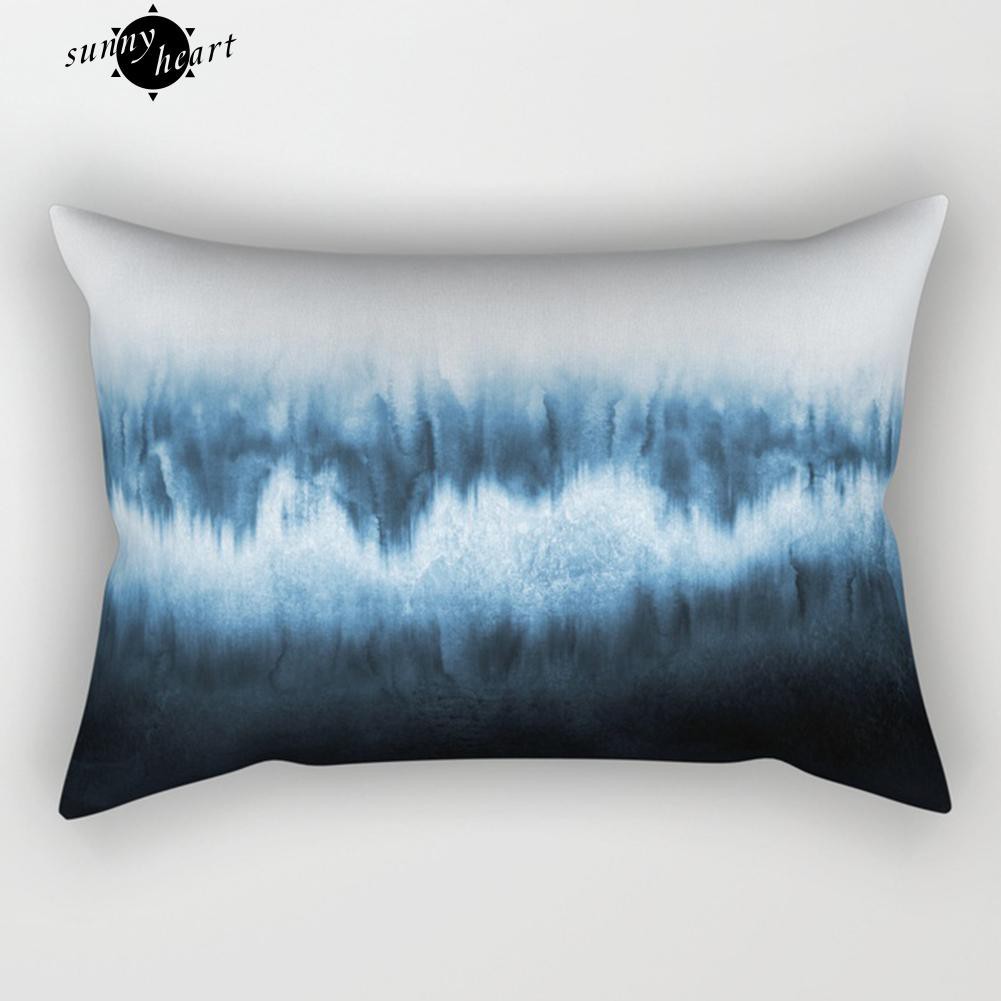 Bao Gối In Mẫu Hình Thoi Dùng Cho Phòng Ngủ Ghế Sofa