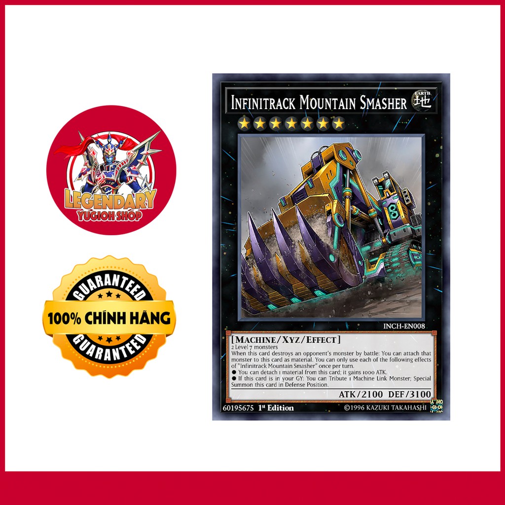 [Thẻ Bài Yugioh Chính Hãng] Infinitrack Mountain Smasher