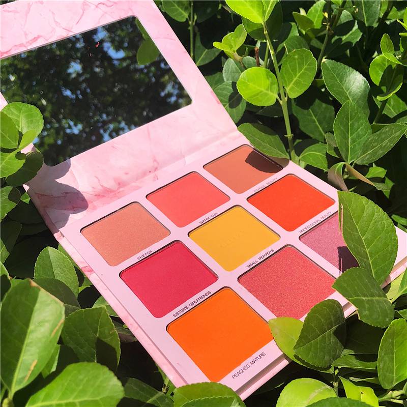[Hàng mới về] Bảng Phấn Mắt Sáng Và Phấn Bronzer 9 Màu Lì Và Màu Nhũ Kim Tuyến Kết Hợp Trang Điểm Tự Nhiên | BigBuy360 - bigbuy360.vn
