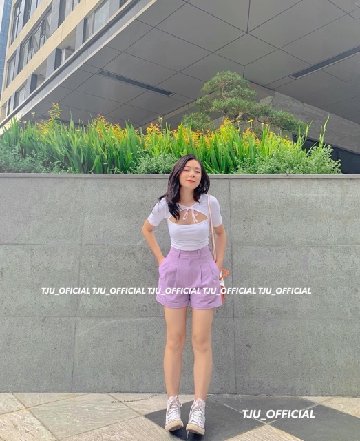 QUẦN SOOC CÚC BẤM CẠP SIÊU CAO