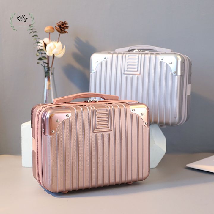 Vali du lịch , túi đựng  hành lí xách tay 14 inch nhỏ nhẹ , vali mini