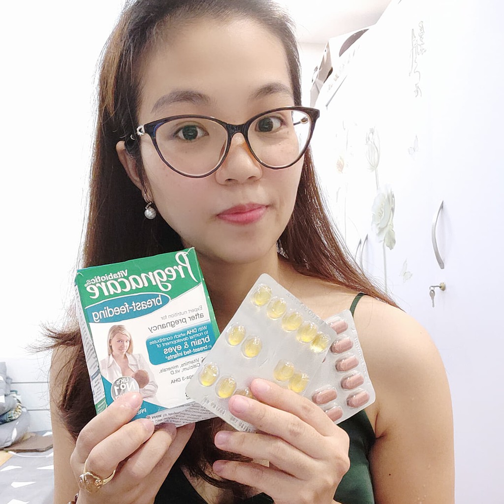 Vitamin Tổng Hợp Cho Phụ Nữ Sau Sinh Pregnacare Breast-feeding - 84 viên