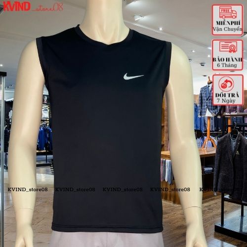 Áo 3 Lỗ, Sát Nách Thể Thao Nam NK, Chất Thun Lạnh Co Giản 4 chiều KVIND_Store08
