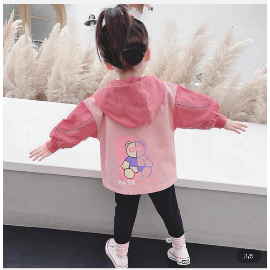 Áo chắn gió Bipu chất liệu kaki chắn gió tốt, mặt vải mịn đẹp