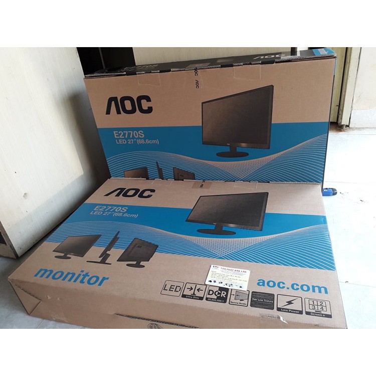 MÀN HÌNH LCD 27” AOC E2770SH CHÍNH HÃNG MỚI