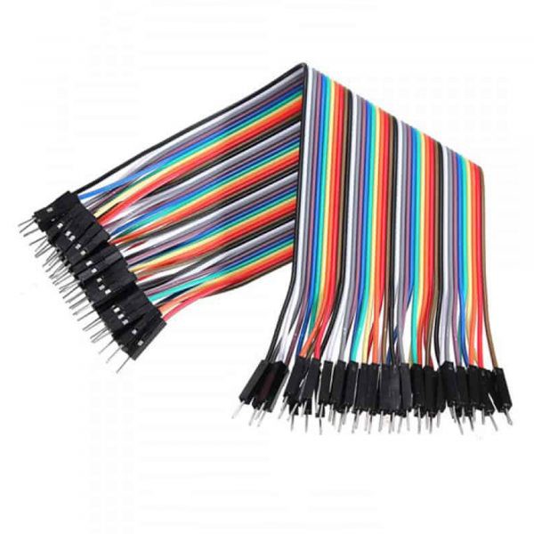 Dây Cắm Breadboard Đực Đực 10cm-20cm-30cm Bó 10 Sợi Đơn Loại Tốt