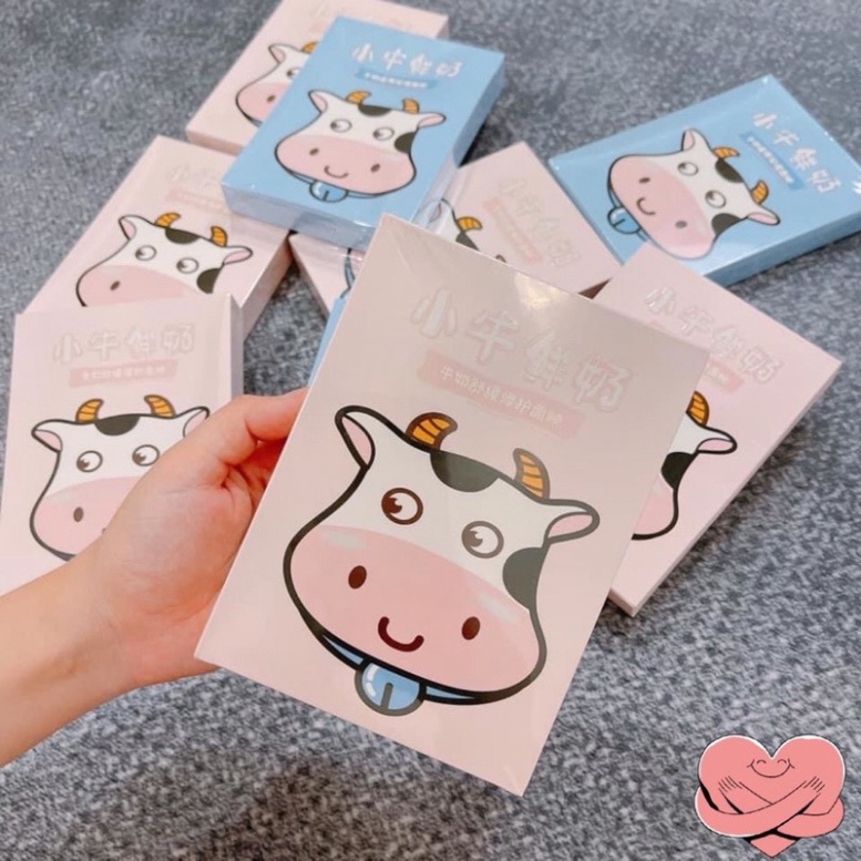 Hộp Mặt Nạ 5 Miếng Bò Sữa