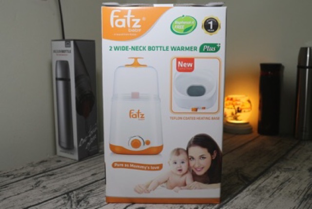 Máy hâm sữa 2 bình cổ rộng - Thế hệ mới Fatz Baby FB3012SL