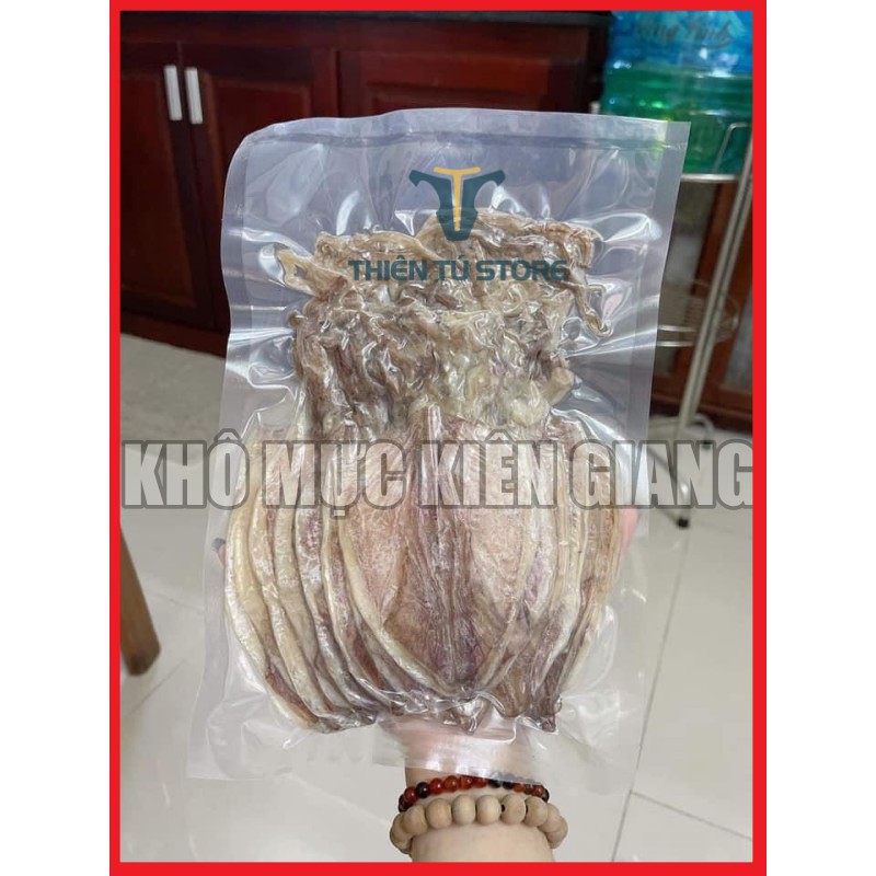 Mực khô nguyên con Kiên Giang 250gr (4*5con/250gr), hàng tốt mới nhất loại 1.thịt mực ngọt ngon dai,chất lượng hảo hạng