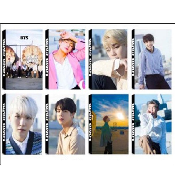 Lomo bts lomo Dicon lomo nhóm nhạc thần tượng Bts bộ ảnh hộp 30 ảnh thẻ hình