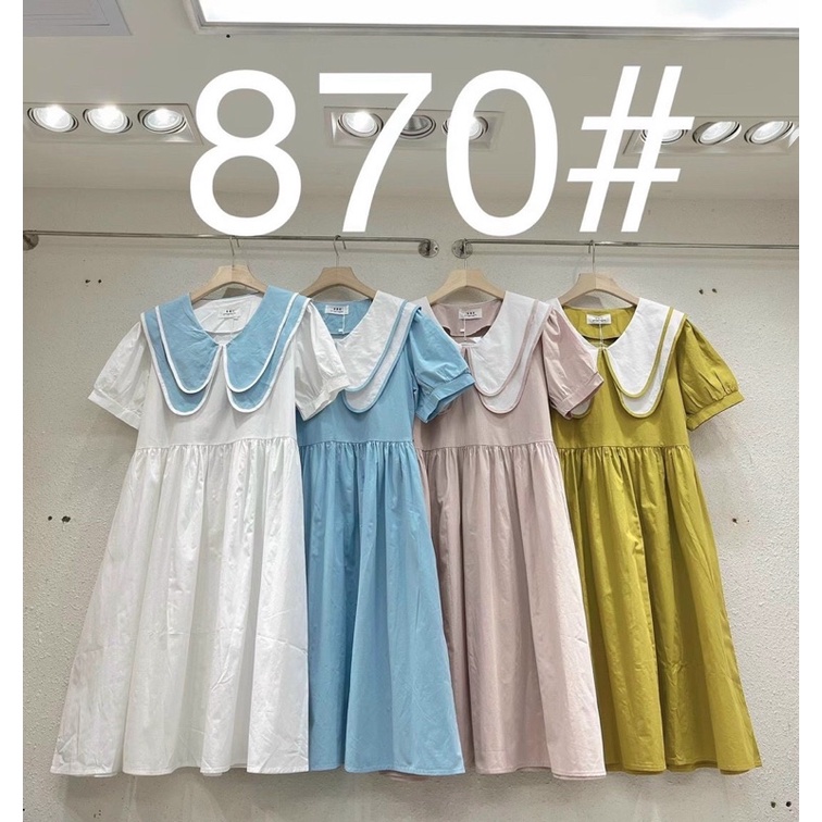 Váy babydoll thêu hoa