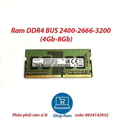 Ram ddr4 bus 2400-2666-3200 ( 4g-8g )