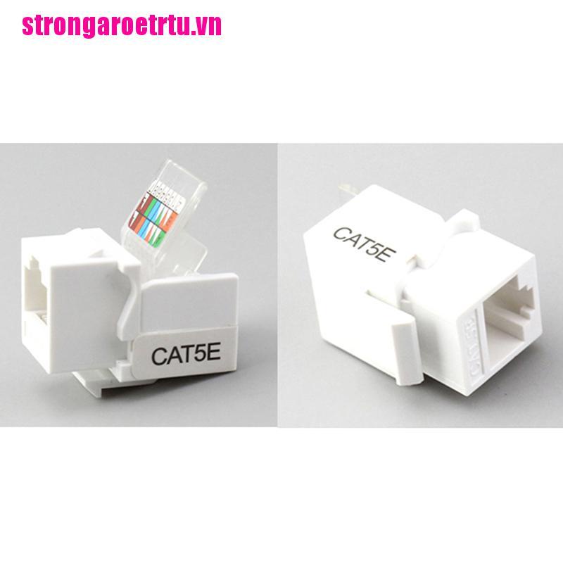 Set 10 Đầu Cắm Dây Cáp Mạng Rj45 Cat5E