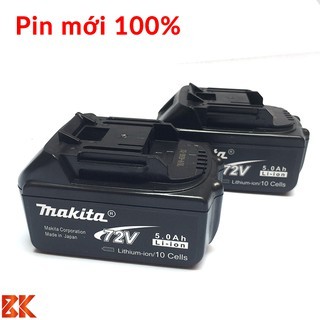 Pin dự phòng máy khoan 10 cell 118v - 88v - 72v - pin máy siết bulong