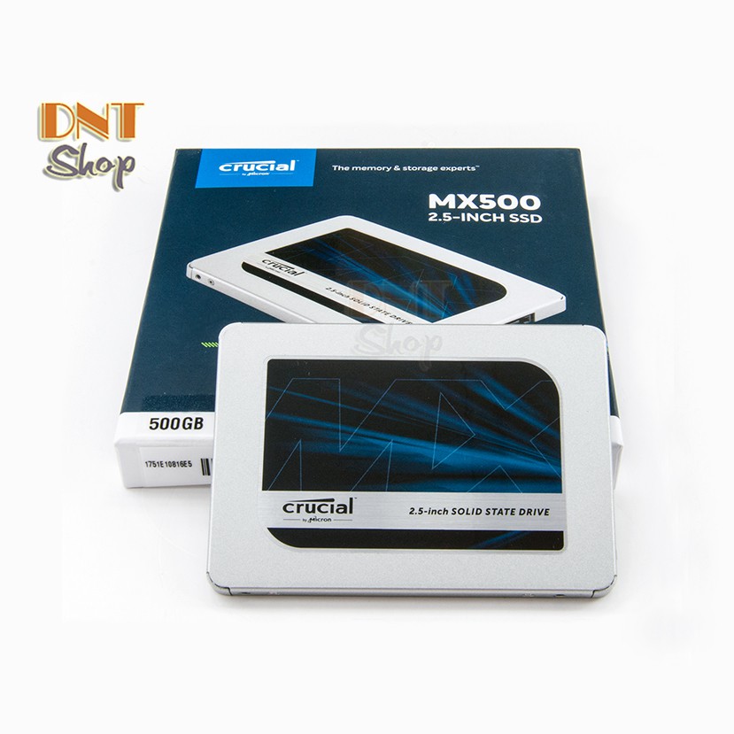 Ổ cứng SSD Crucial MX500 3D NAND SATA III 2.5 inch 500GB - BH 5 Năm 1 Đổi 1 | WebRaoVat - webraovat.net.vn