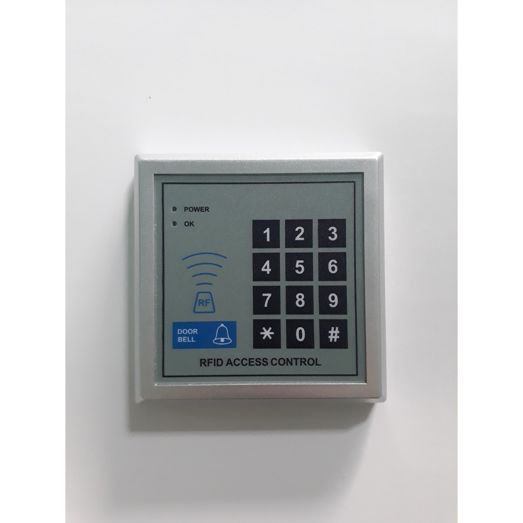 Đầu đọc thẻ từ RFID và bàn phím số tần số + 10 thẻ từ