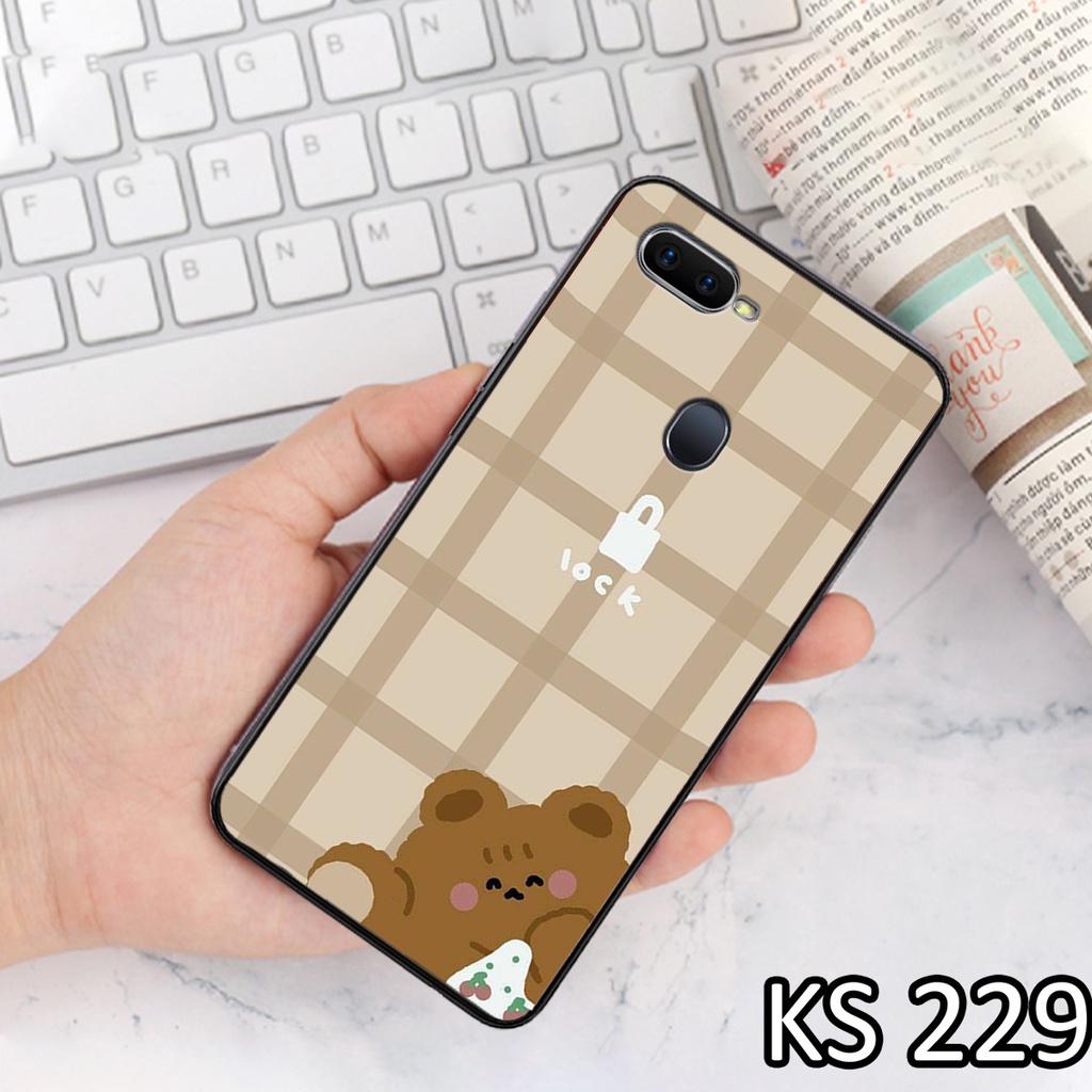 Ốp lưng Oppo F1 - Oppo F3 - Oppo F5 - Oppo F7 - Ốp in hình gấu bear ngộ nghĩnh