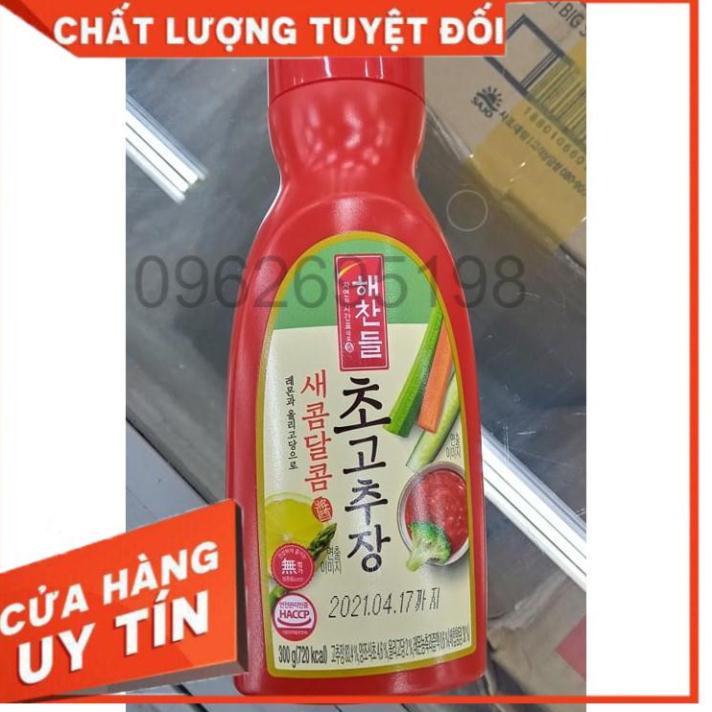 Tương ớt chua ngọt hàn quốc 300g chấm rau củ - 초고추장