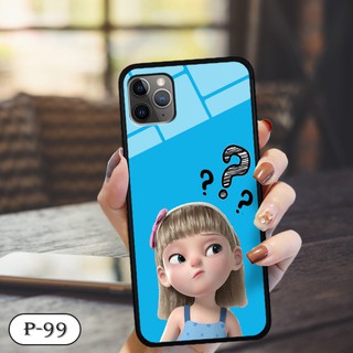 Ốp kính in hình cute Iphone 11 Pro Max