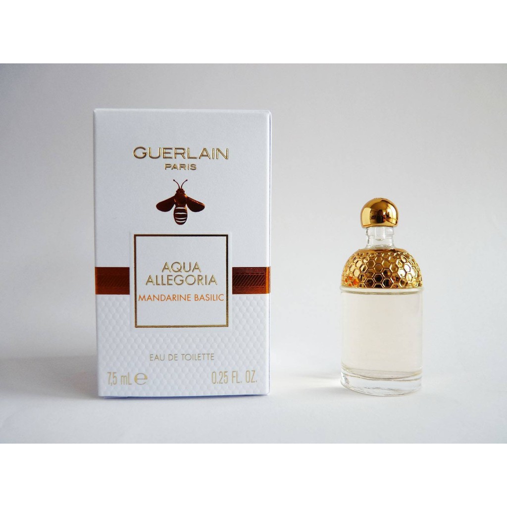 Nước hoa mini mùa hè Guerlain aqua allegoria Mandarine Basilic EDT 7,5ml