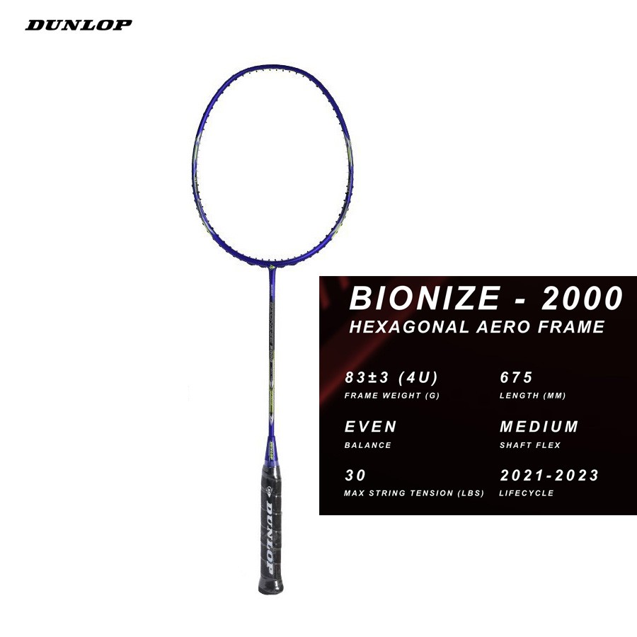 VỢT CẦU LÔNG DUNLOP BIONIZE 2000 G6