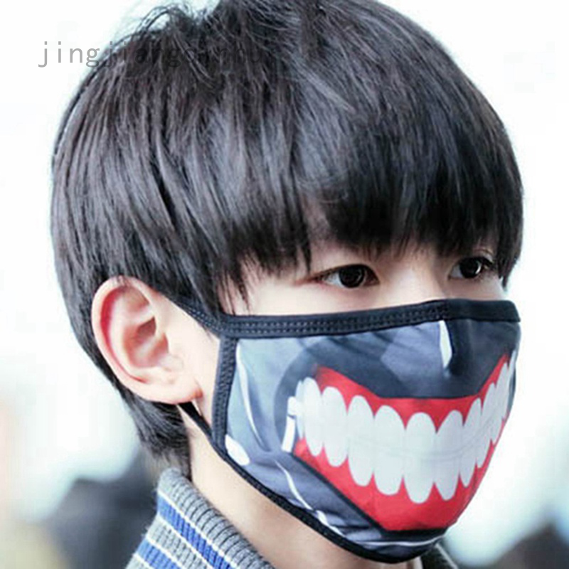 Mặt Nạ Cosplay Nhân Vật Kaneki Ken Trong Tokyo Ghoul