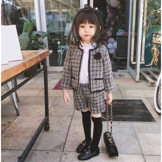 Set Dạ Hàn Quốc cho bé gái