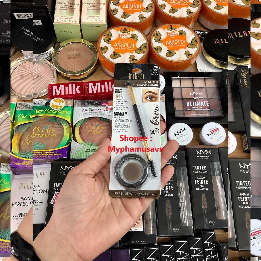 Milani - Gel Kẻ Mày Kèm Cọ Milani Stay Put Brow Color 2,6g | BigBuy360 - bigbuy360.vn