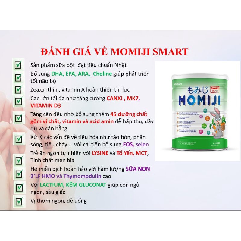 sữa bột MOMIJI 900g