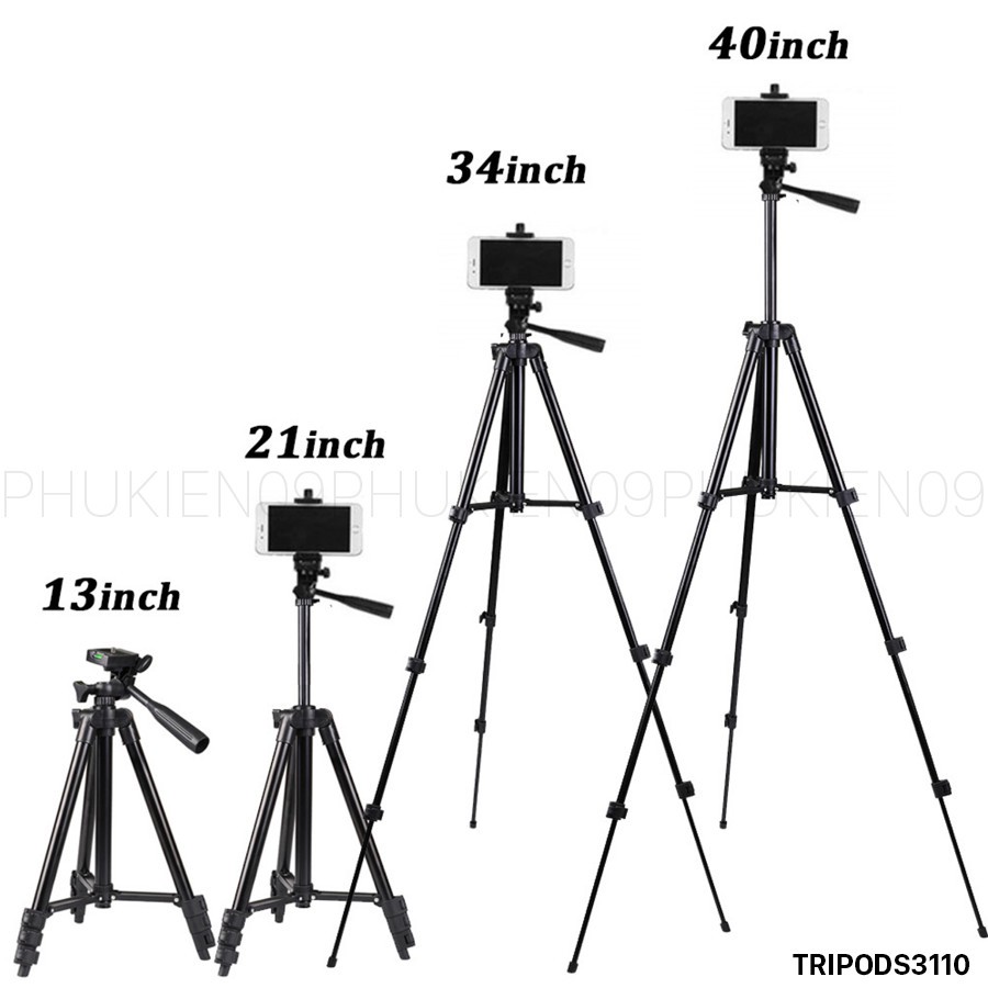 GIÁ ĐỠ CHỤP ẢNH ĐIỆN THOẠI CHÂN TRIPOD 3110,REMOTE BLUETOOTH TƯƠNG THÍCH VỚI NHIỀU DÒNG MÁY, DỄ ĐIỀU CHỈNH!