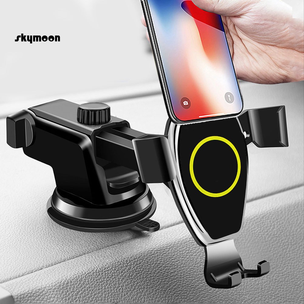 Giá đỡ điện thoại dán kính chắn gió thiết kế tiện lợi cho xe hơi thông dụng