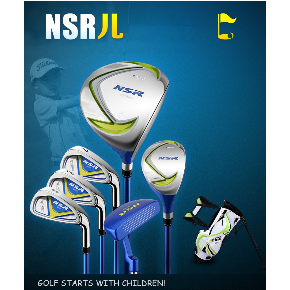 BỘ GẬY GOLF TRẺ EM - PGM NSR JUNIOR GOLF CLUB SET - JRTG006