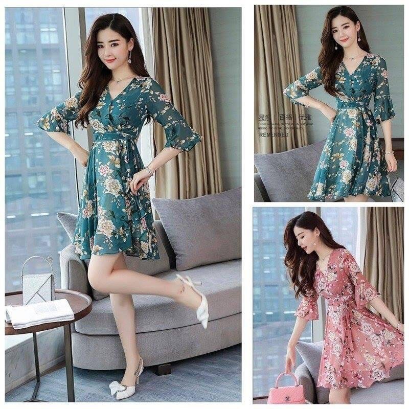 ĐẦM VOAN TAY LỠ