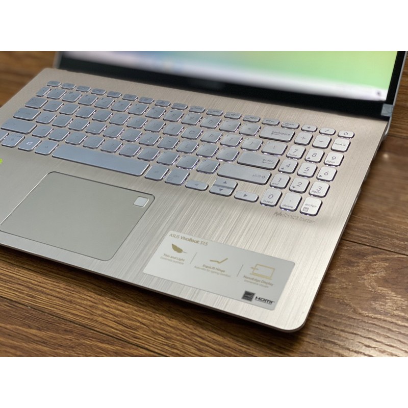 Asus Vivobook S530FN Gold i7 8565 8G SSD 256G MX150 15.6FHD IPS led KB Finger 1.8kg bh 09/2022 | BigBuy360 - bigbuy360.vn