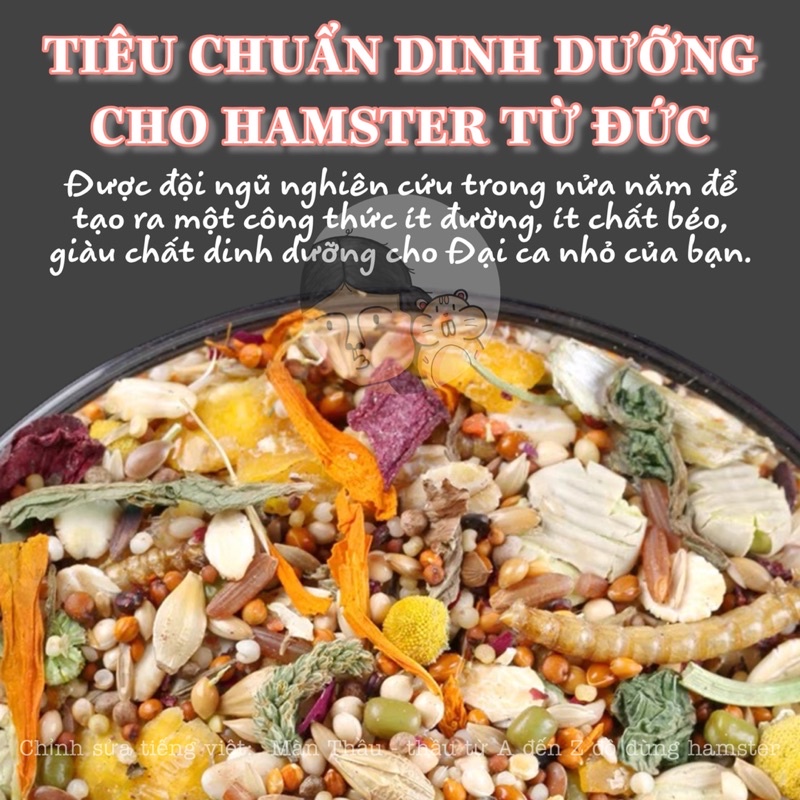 Thức ăn Bucatstate H2 dòng nhỏ dành cho Hamster