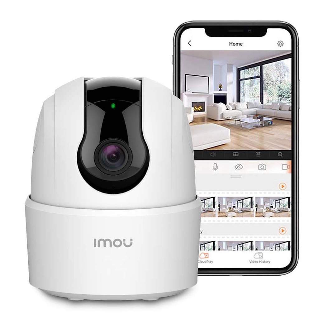 CAMERA TRONG NHÀ IMOU A2 1080P 2.0MPX CHÍNH HÃNG,  thiết kế nhỏ gọn, độ phân giải HD 1080P, camera thông minh xoay