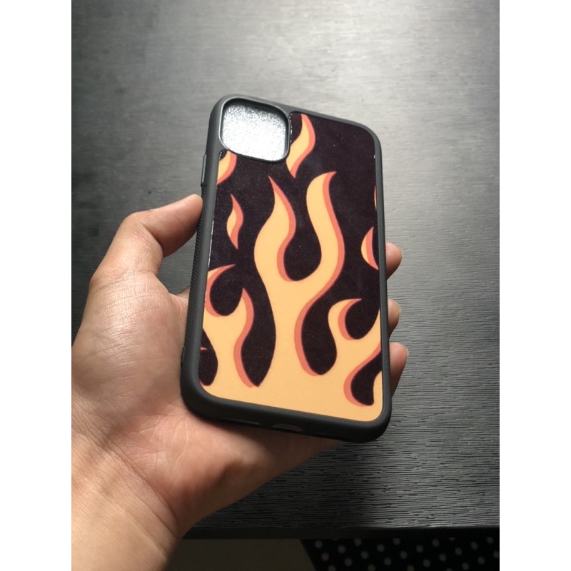 Ốp lưng cao cấp THINKCASE IPHONE Fire bùng cháy lên