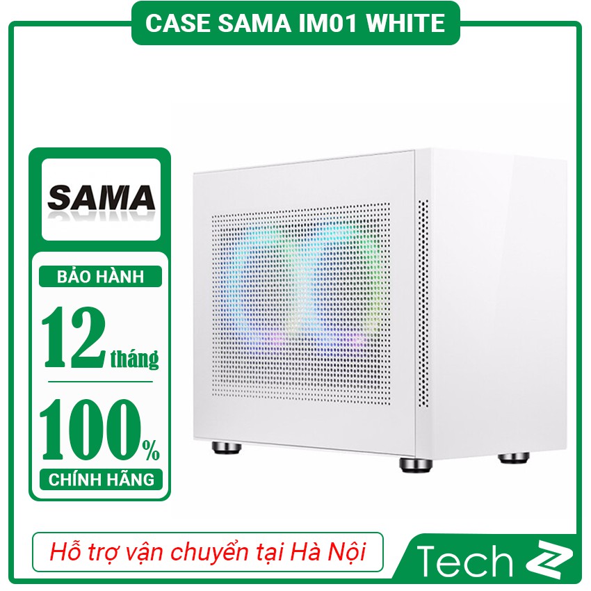 Vỏ Case SAMA IM01 White ( Mini Tower/Màu Trắng)